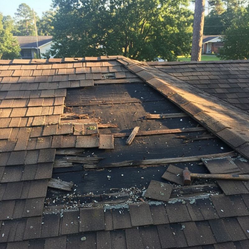 Shake Shingle Repair detail